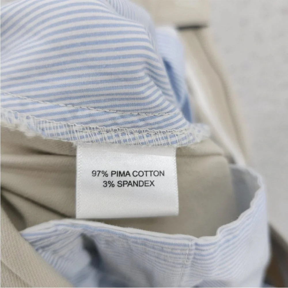 NWT Peter Millar Pants Sz 40 Crown Pilot Twill Flat Front Trouser Chinos‎ Stone